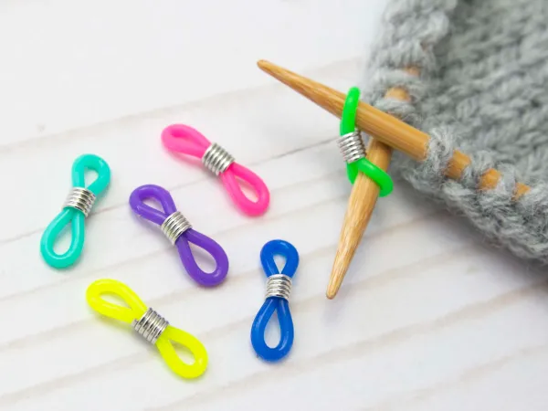 Gold Spring Stitch Huggers from Fox & Pine Stitches 6/package
